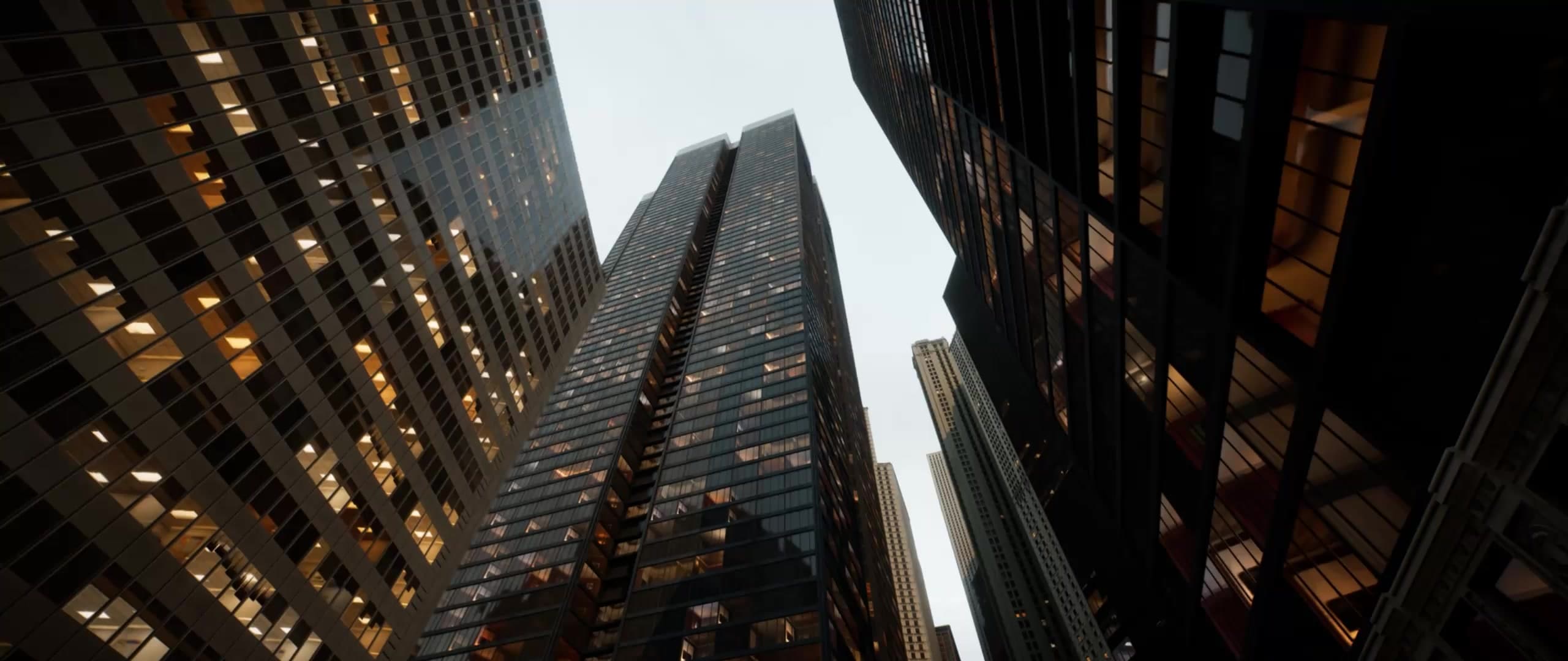 Opening frame of the Financial services sector film